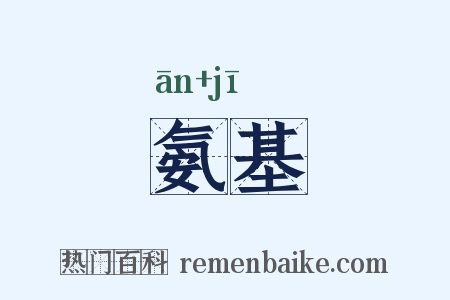 氨基是什么意思的图片